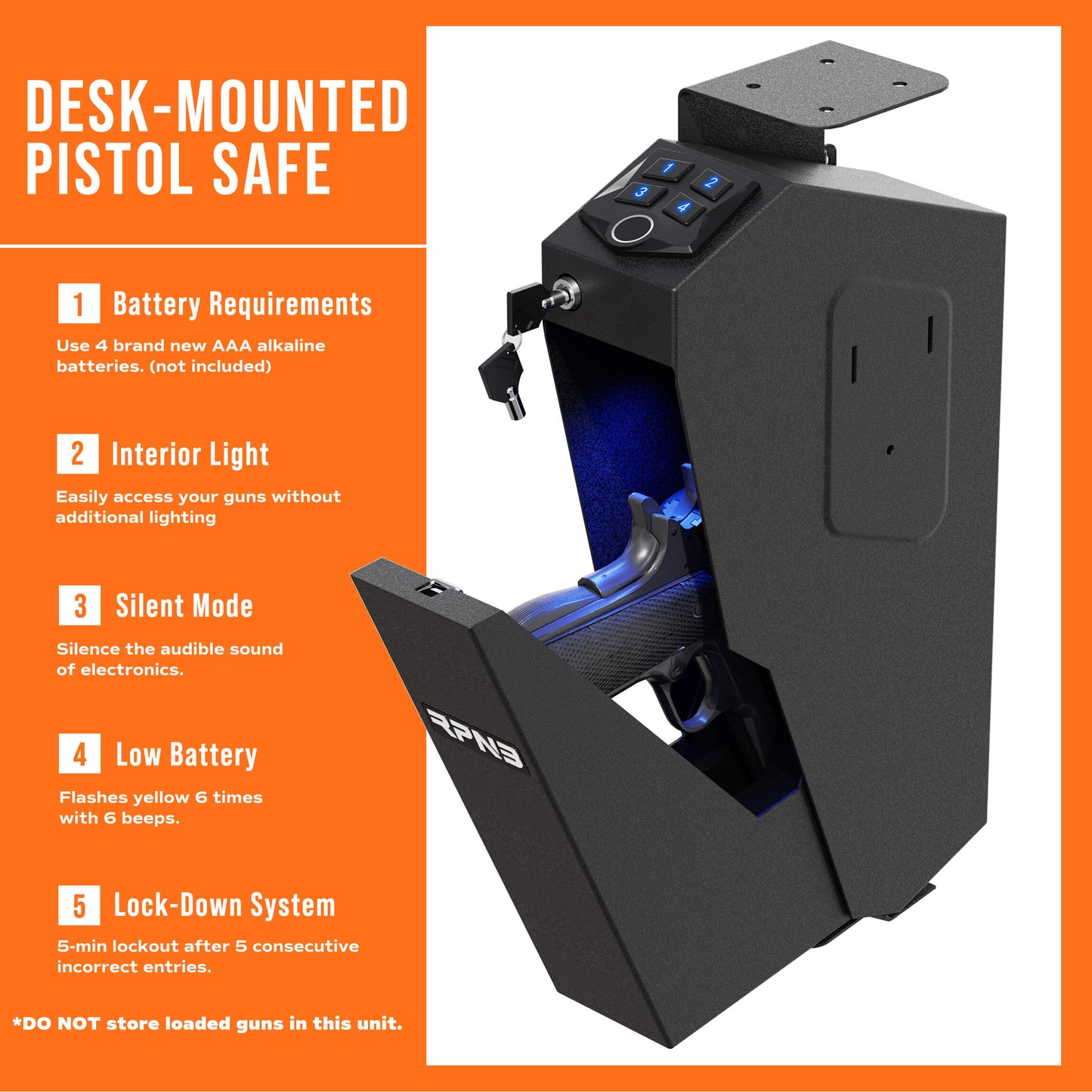 PISTOL SAFE-RP311F
