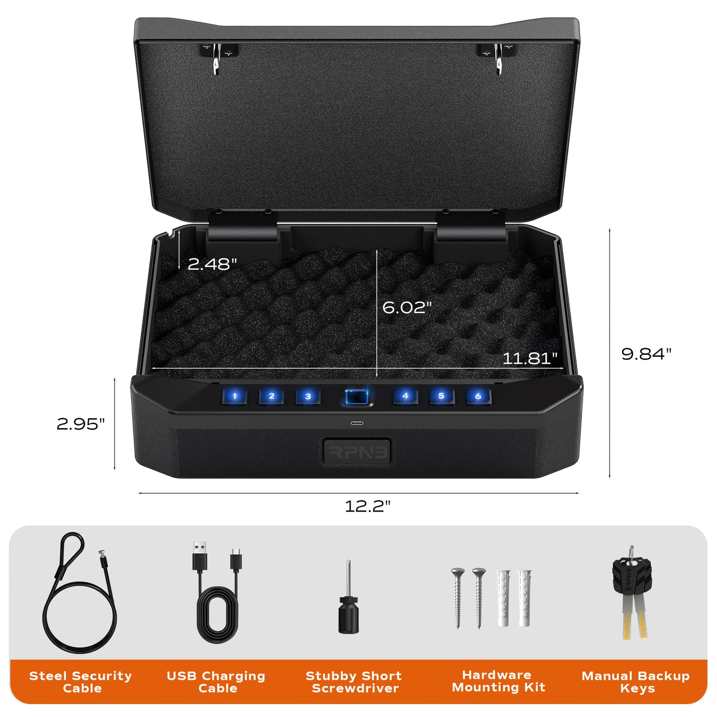 PISTOL SAFE-RP2018